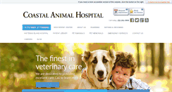 Desktop Screenshot of coastalanimalhospital.com